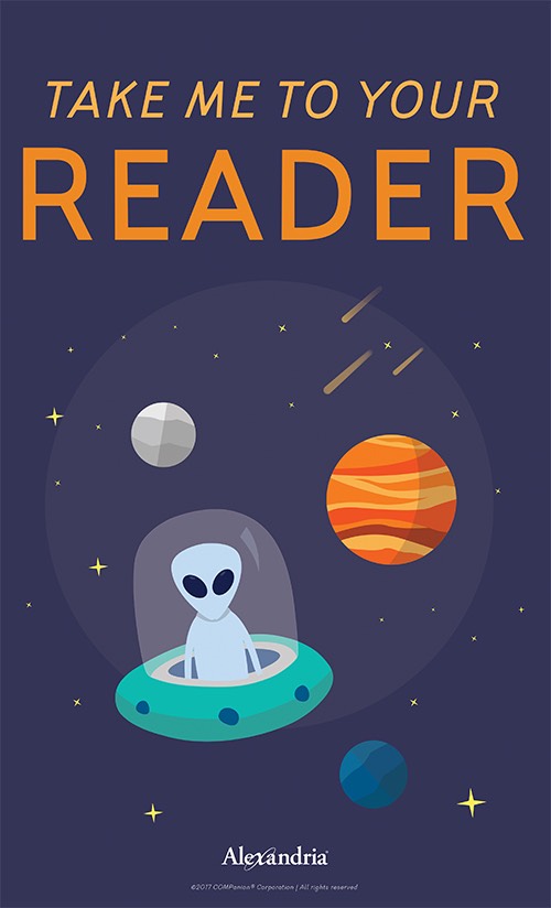 Space Themed Reading Posters - Alexandria Library Automation Software