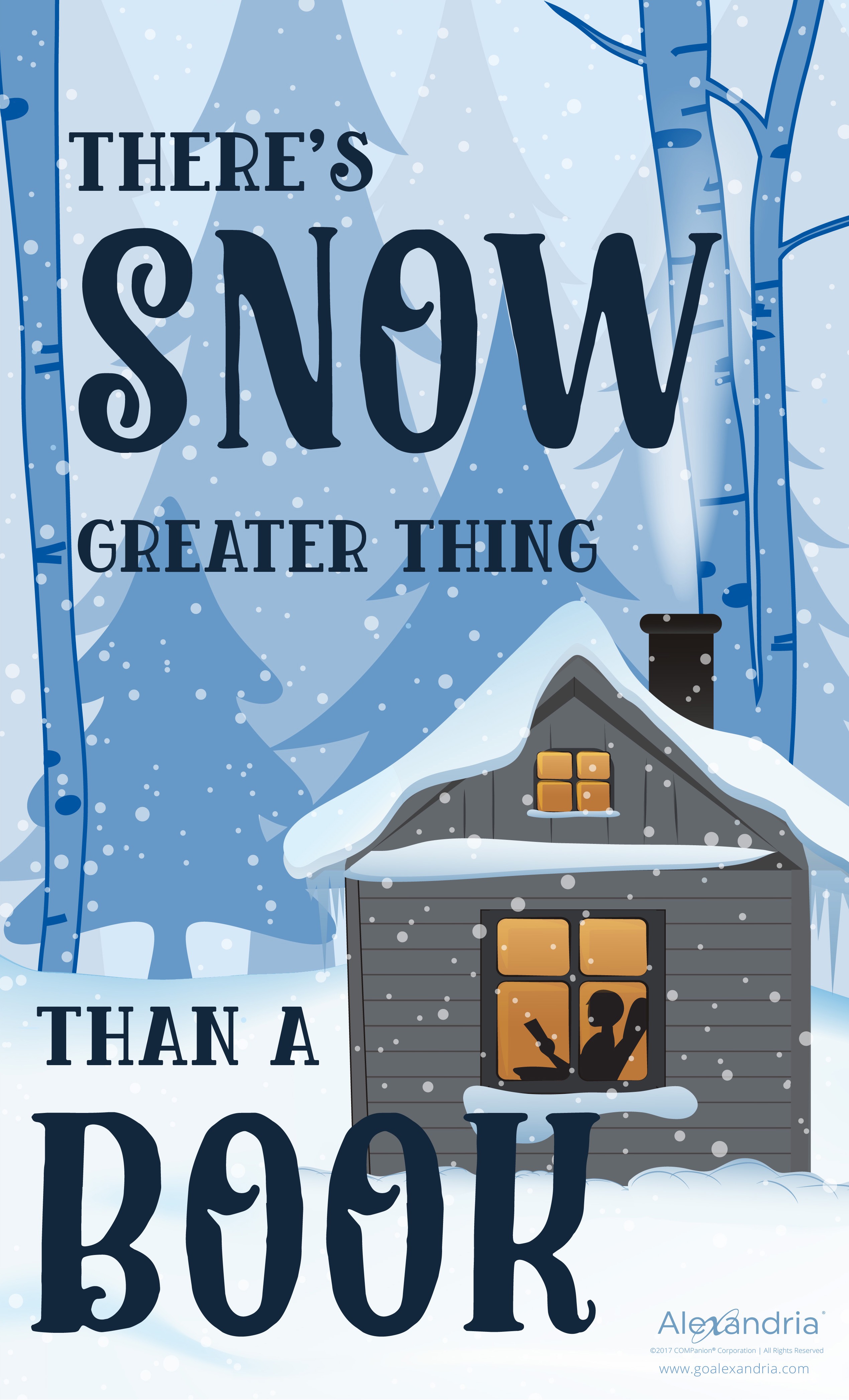 Winter and Holiday Reading Posters 2017