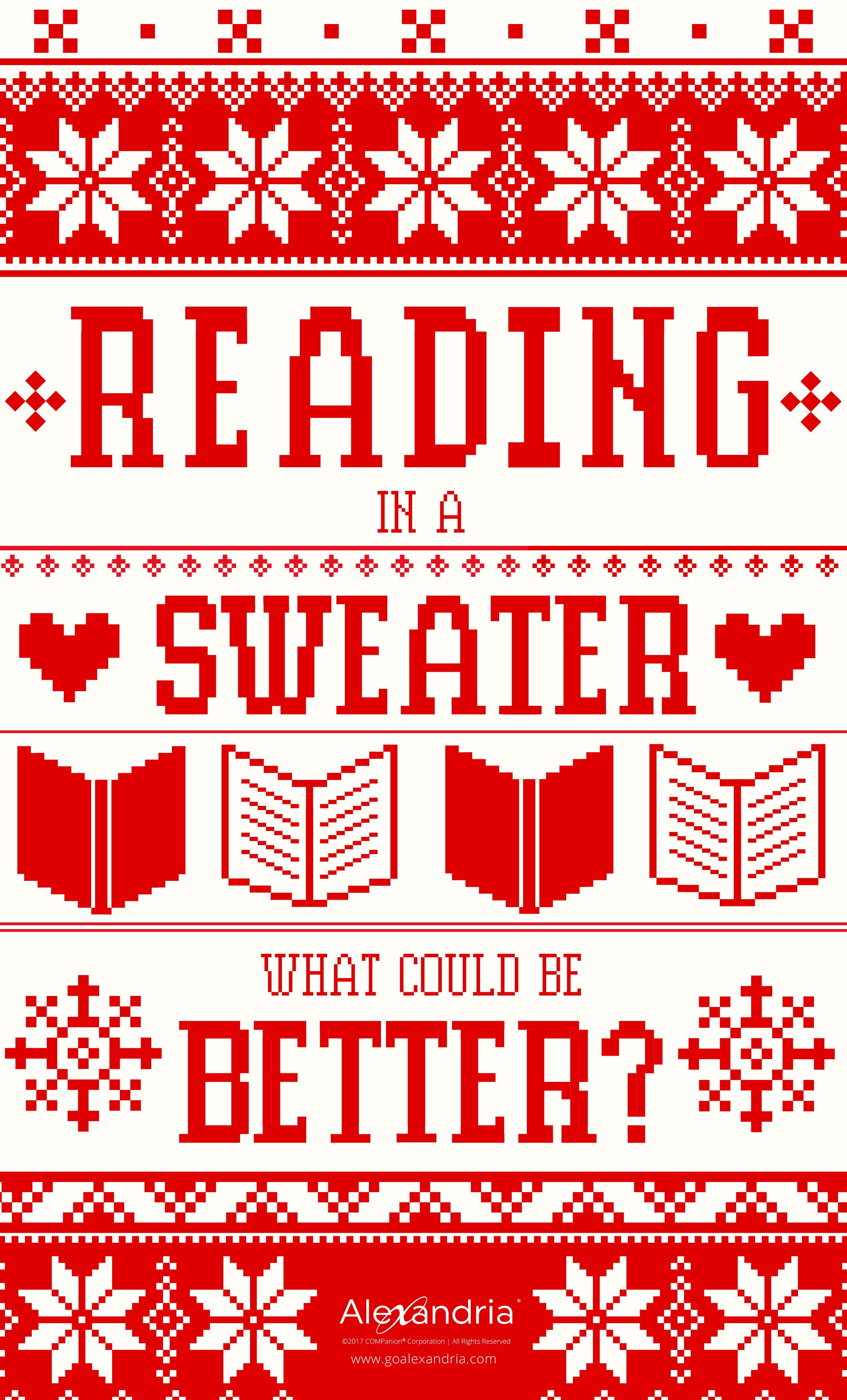 Winter and Holiday Reading Posters 2017