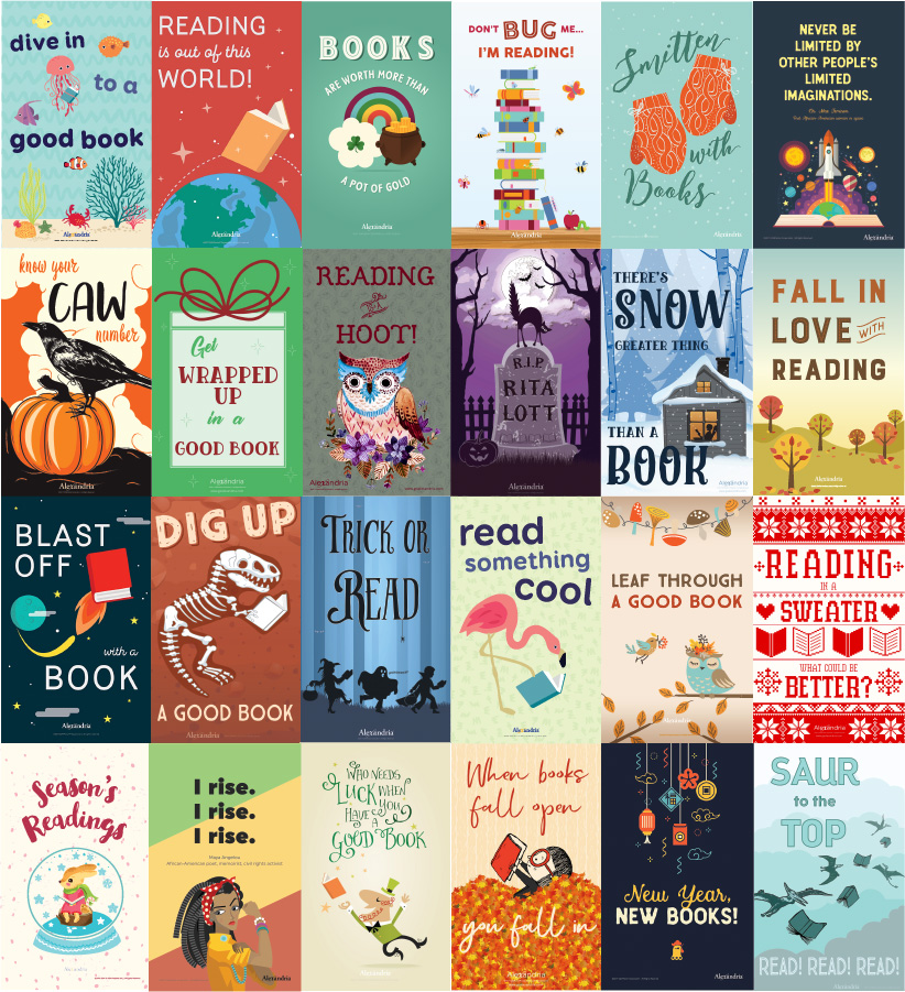 New Year, New Reading Posters!