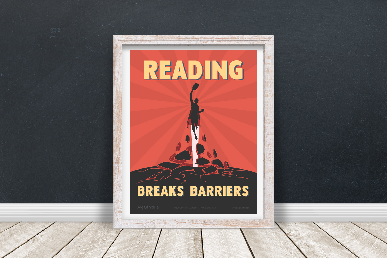 September free reading posters