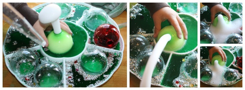 stem christmas library activity