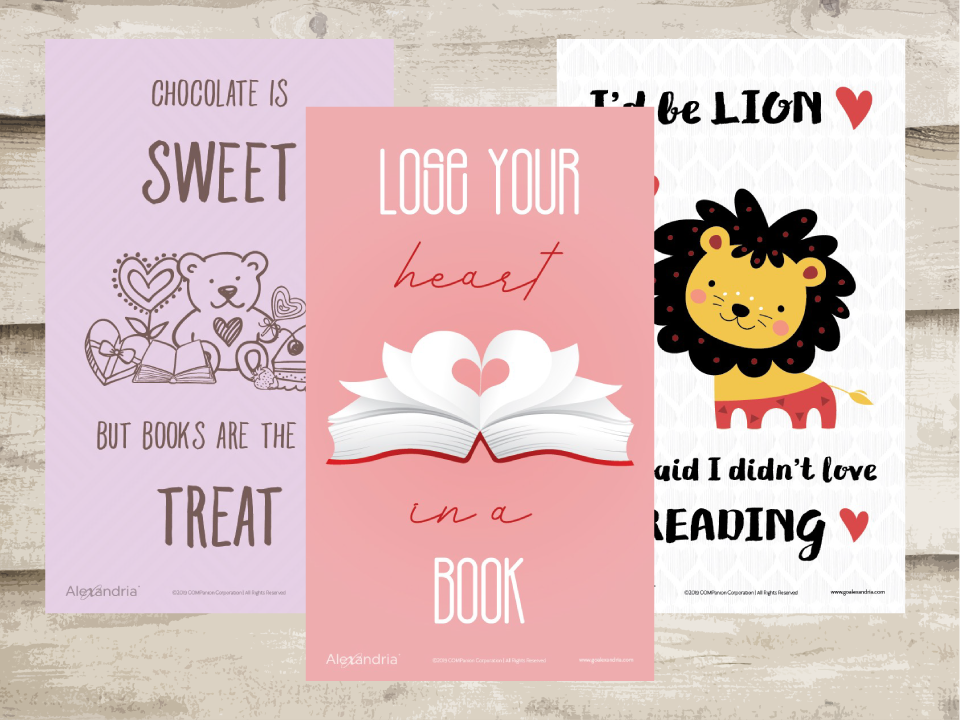 February Reading Posters and Valentine’s STEM Activities