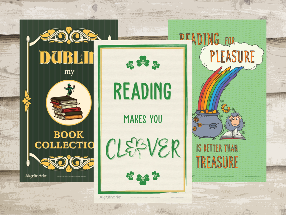St. Patrick's Day Library Posters