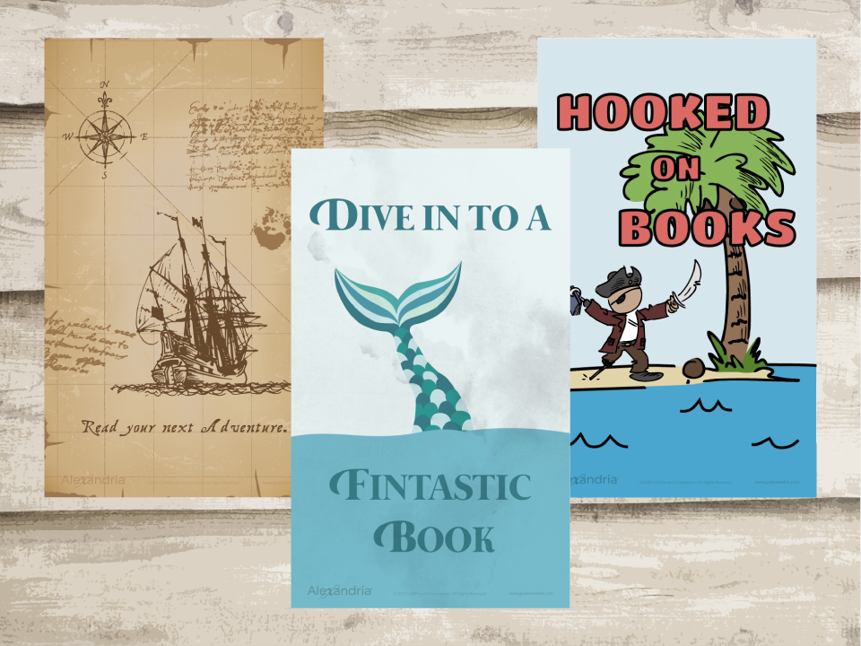Pirate Reading Posters