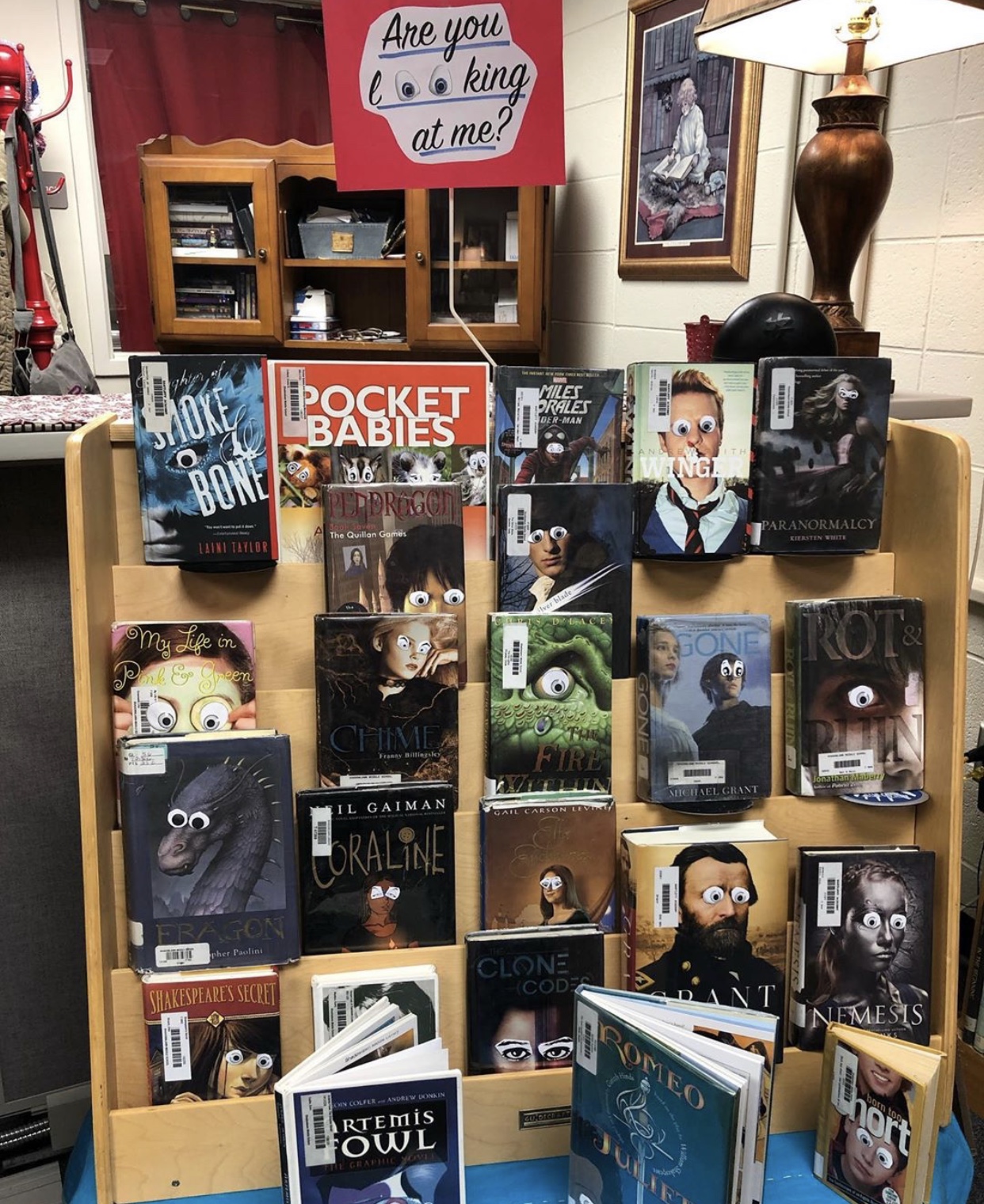 Halloween Library Displays
