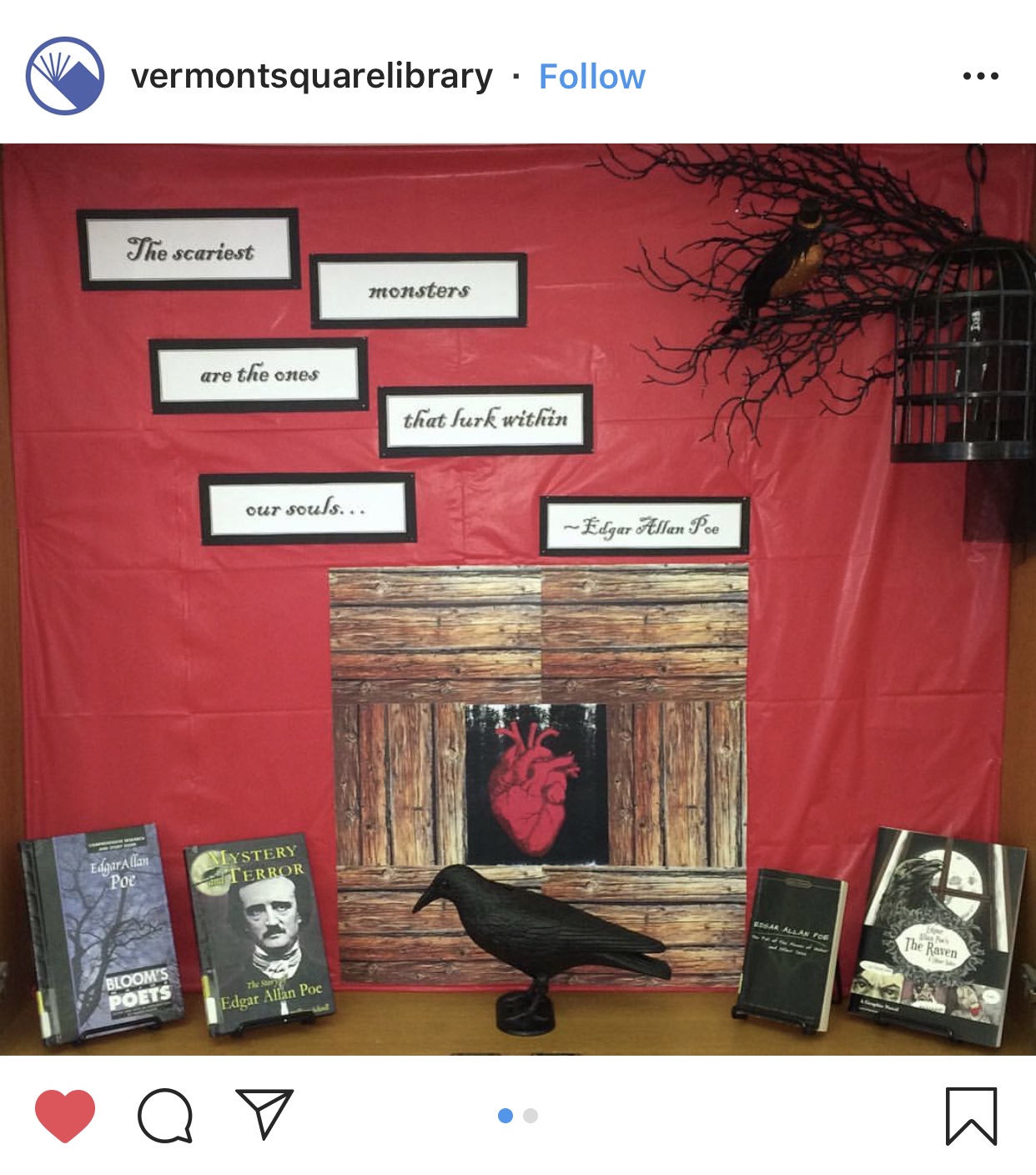 Halloween Reading Posters and Book Displays