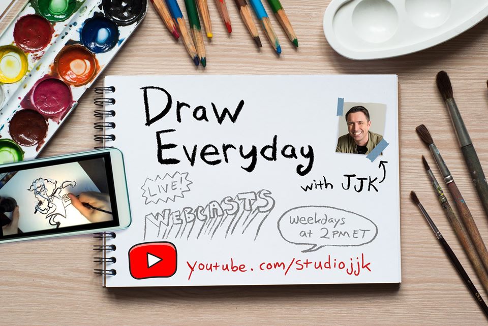 Draw Everyday with JJK YouTube thumbnail